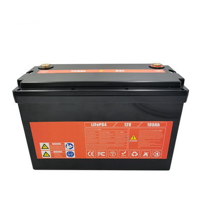 100Ah 12V LiFePO4 Bateria recarregável 1800W Golf Cart Bateria Bateria de lítio