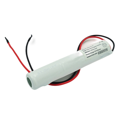 3.6V bloco branco do PVC da bateria do CD do Ni da luz de emergência do SC 1800mAh