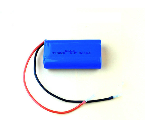 Bateria da vida de ciclo das baterias 1500mAH 6,4 V da luz da saída de emergência LiFePO4